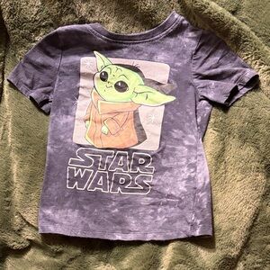 Star Wars Kids Tee with Green Character